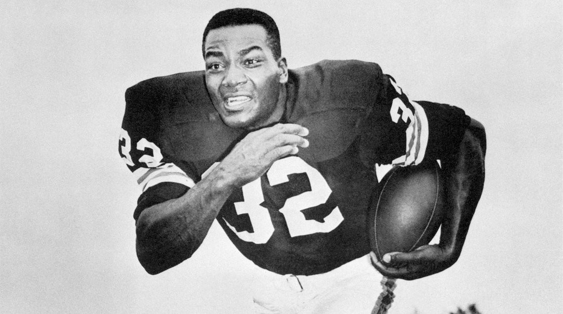 Jim Brown is the greatest running back ever to play in the NFL